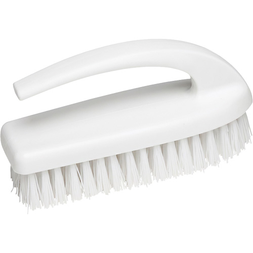 Brosse &agrave; r&eacute;curer de style fer &agrave; repasser, 6" l, Soies Polypropyl&egrave;ne, Bleu Equipex