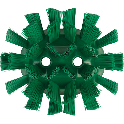 Brosse UST pour cuves, Soies Ferme, Longueur de 7-1/2", Vert Equipex