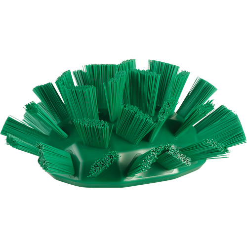 Brosse UST pour cuves, Soies Ferme, Longueur de 7-1/2", Vert Equipex