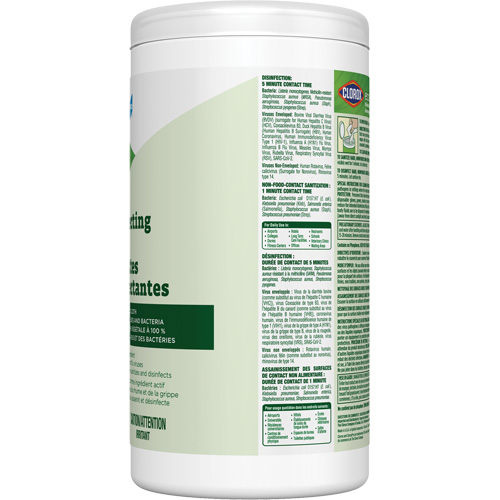 EcoClean Disinfecting Wipes, 75 Count Equipex