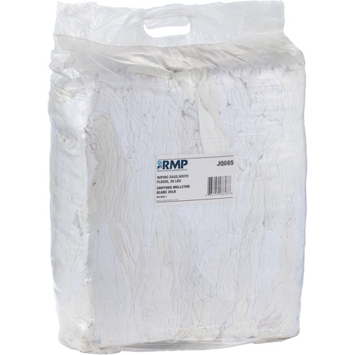 Chiffons, Molleton, Blanc, 20 lb Equipex