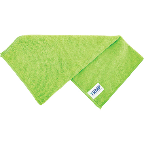 Dusting & Cleaning Cloth, Microfibre, Green Equipex