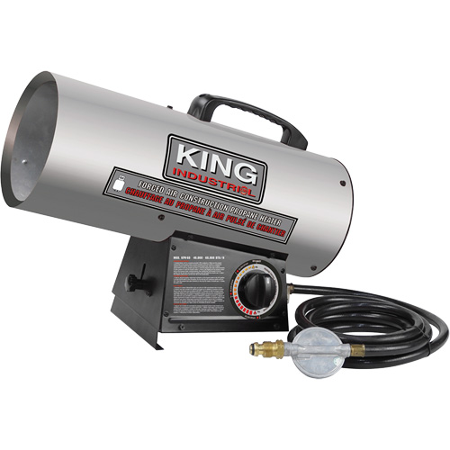 Forced Air Construction Heater, Contractor, Propane, 60000 BTU/H Equipex