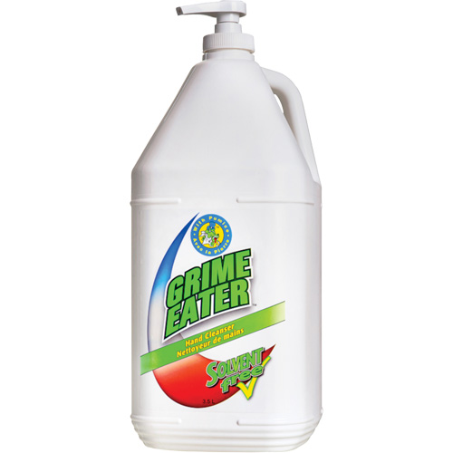 Nettoyant pour les mains sans solvants, Pierre ponce, 3,5 L, Bouteille, Cerise au miel Equipex