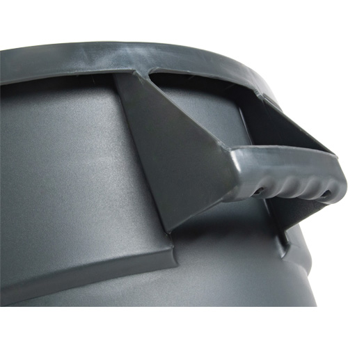 Garbage Bin, Polyethylene, 20 US gal. Equipex