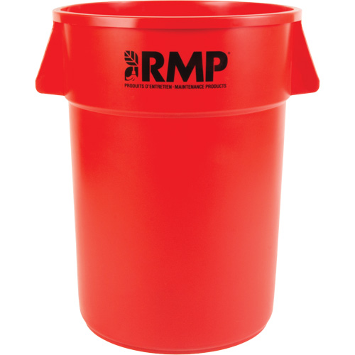 Garbage Bin, Polyethylene, 44 US gal. Equipex