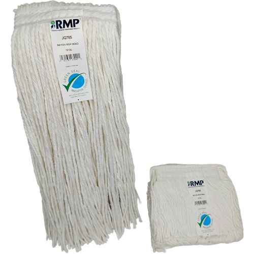 4-Ply Narrow Mop Head, Rayon, 12 oz., Cut Style Equipex