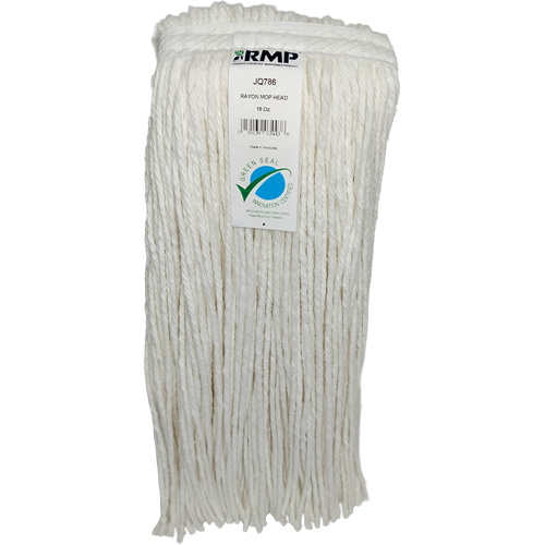 4-Ply Narrow Mop Head, Rayon, 16 oz., Cut Style Equipex