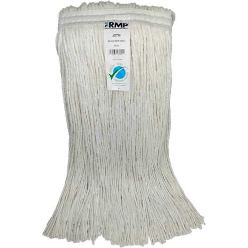 4-Ply Narrow Mop Head, Rayon, 32 oz., Cut Style Equipex