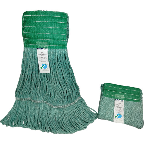 T&ecirc;te de vadrouille &agrave; bande large, Antimicrobien/Finition de plancher/Sp&eacute;cialis&eacute;, Coton/Rayonne/Synth&eacute;tique, Style Boucle Equipex