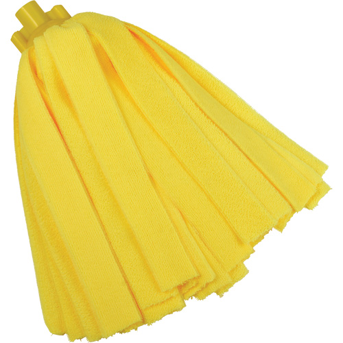 Socket Mop, Yellow, Microfibre, Cut Style Equipex