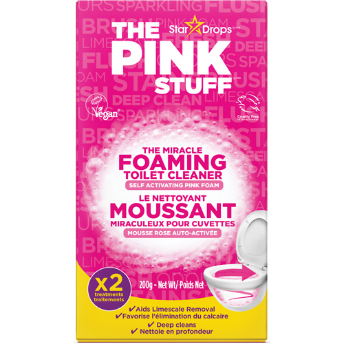 Nettoyant moussant autoactivant pour toilettes, 200 g Equipex