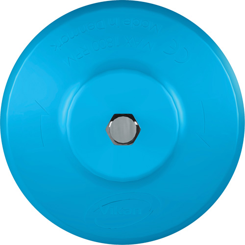 Brosse ronde HyDrive pour perceuse, Soies Tr&egrave;s ferme, Longueur de 3-1/10", Bleu Equipex
