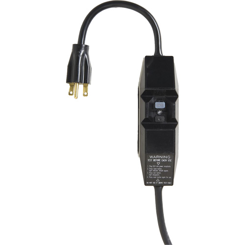 Bloc dalimentation 120 V avec dispositif de protection contre les fuites de courant pour tapis industriels PRO Equipex