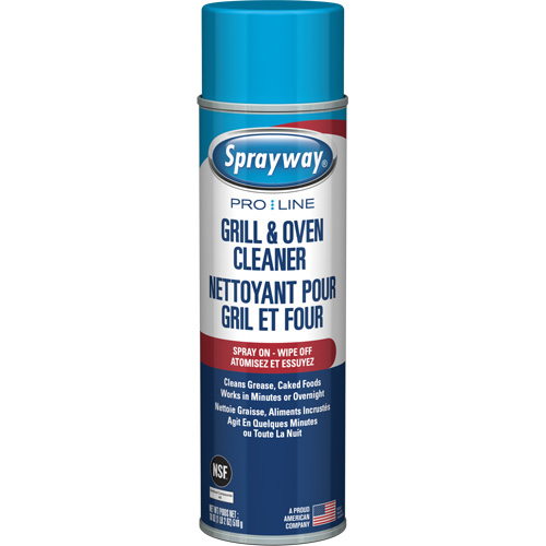 Industrial Strength Grill & Oven Cleaner, 20 oz., Aerosol Can Equipex