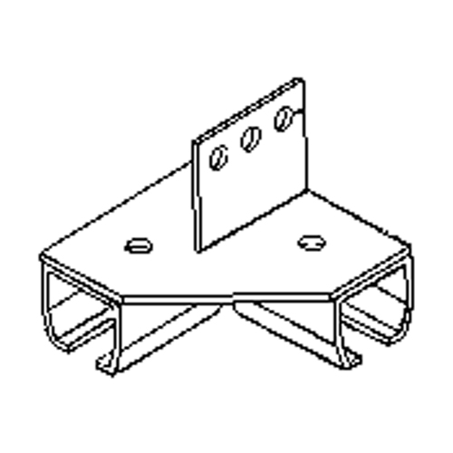 Beam Mount Curtain Partition 90° Corner Connector Equipex