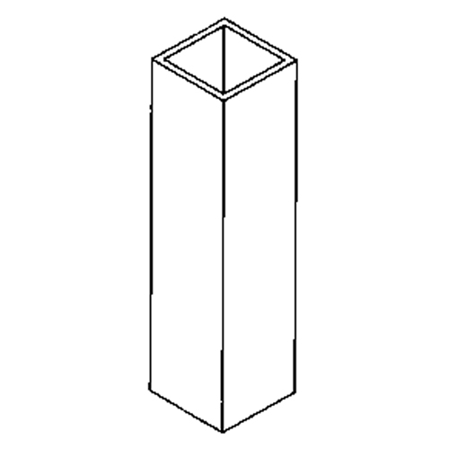 Montant pour murs-rideaux mont&eacute;s au sol Equipex
