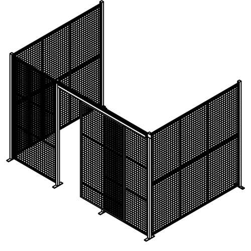 Partitions & cloisons grillag&eacute;e Equipex