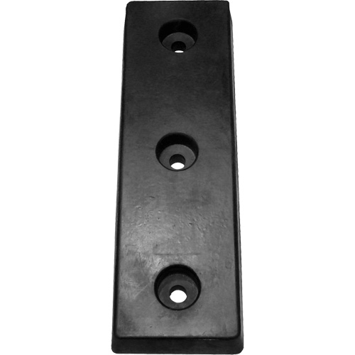 Molded Rubber Dock Guards, Rubber, 30" W x 4" D x 10" H Equipex
