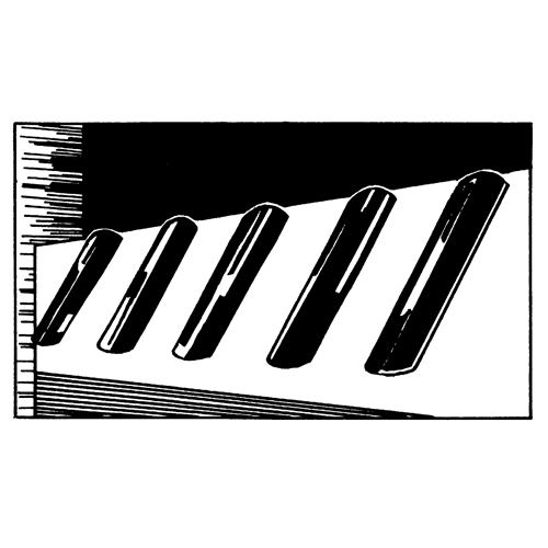 Extruded Rubber Dock Fenders, Rubber, 4-1/2" W x 12" L x 3-3/4" D Equipex