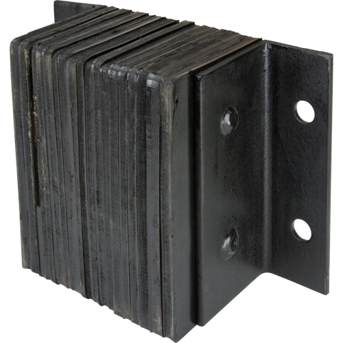 Butoirs de quai lamell&eacute;s, Horizontal, Caoutchouc, 12" la x 6" p x 10" h Equipex