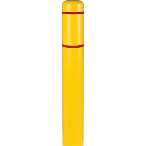 Capuchons en polyethylene pour borne de protection, 6-5/8" dia. x 60" l, Jaune Equipex