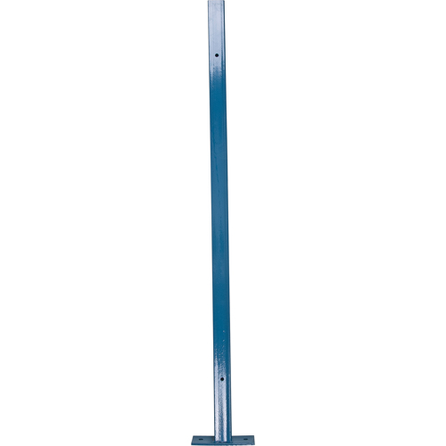 Universal Post, 4.125' H x 2" W, Blue Equipex