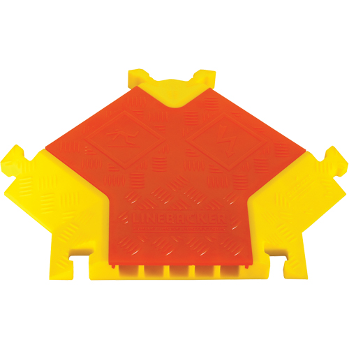 Protecteurs de c&acirc;bles &agrave; 5 canaux Linebacker pour usage g&eacute;n&eacute;ral, connecteur Y Equipex