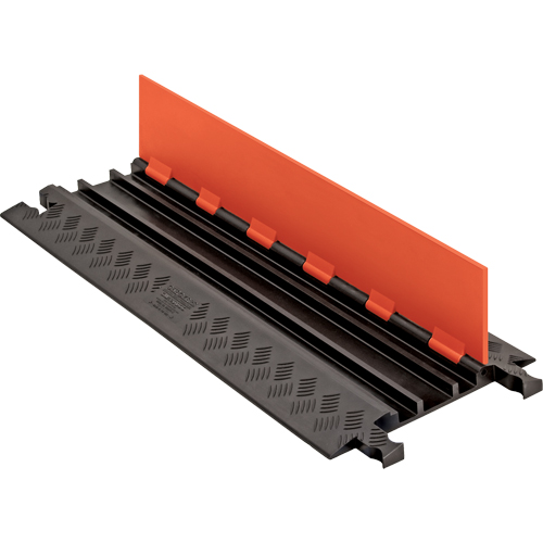 Protecteur de c&acirc;ble &agrave; profil bas Guard Dog, 3 canaux, 36" lo x 13,8" la x 1,25" h Equipex