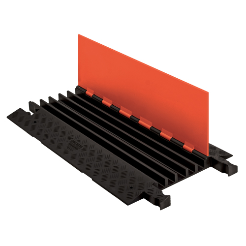 Protecteur de c&acirc;ble pour usage g&eacute;n&eacute;ral Guard Dog, 5 canaux, 36" lo x 19,75" la x 1,875" h Equipex
