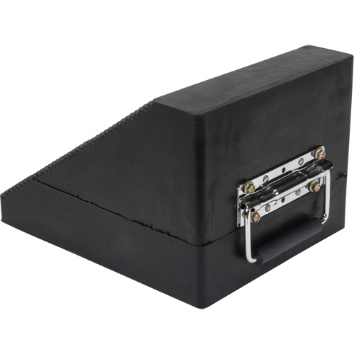 Cale de roue, 10-5/8" x 8-5/8 x 7", Noir Equipex