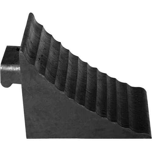 Cale de roue, 9-3/4" x 7-1/4" x 7-3/4", Noir Equipex