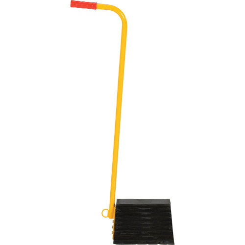 Cale de roue avec poign&eacute;e ergonomique, 9-1/4" x 8" x 6", Noir Equipex