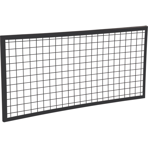 Panneau de cloison en treillis m&eacute;tallique, 2' h x 4' la Equipex