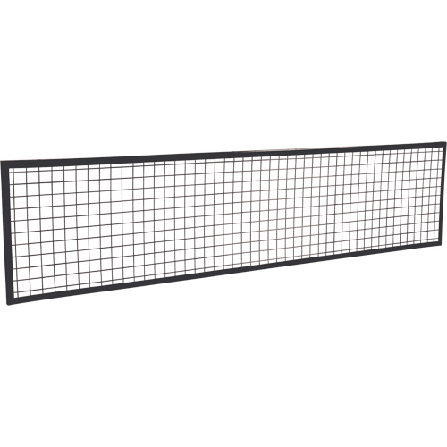 Wire Mesh Partition Panel, 2' H x 8' W Equipex