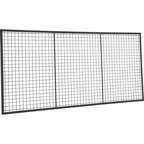 Panneau de cloison en treillis m&eacute;tallique, 4' h x 8' la Equipex