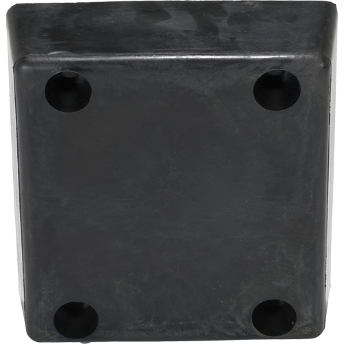 Butoir de quai moul&eacute;, Caoutchouc renforc&eacute;, 12" la x 4" p x 13" h Equipex