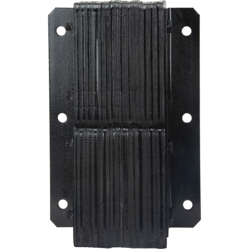 Butoirs de quai lamell&eacute;s, Vertical, Caoutchouc, 11" la x 4" p x 20" h Equipex