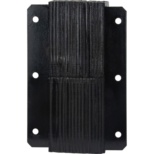 Laminated Dock Bumpers, Vertical, Rubber, 11" W x 6" D x 20" H Equipex