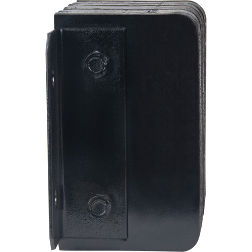 Butoirs de quai lamell&eacute;s, Horizontal, Caoutchouc, 12" la x 6" p x 10" h Equipex