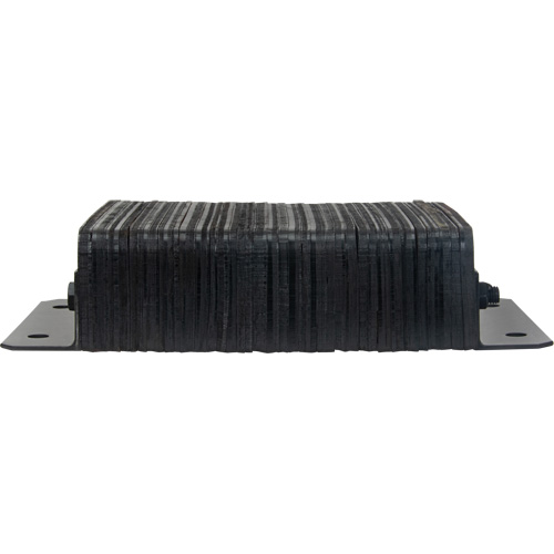Butoirs de quai lamell&eacute;s, Horizontal, Caoutchouc, 18" la x 4" p x 12" h Equipex