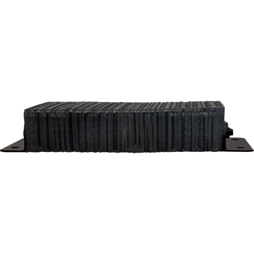 Butoirs de quai lamell&eacute;s, Horizontal, Caoutchouc, 24" la x 4" p x 12" h Equipex