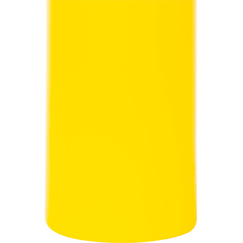 Polyethylene Bollard Cover, 4-1/2" Dia. x 52" L, Red/Yellow Equipex