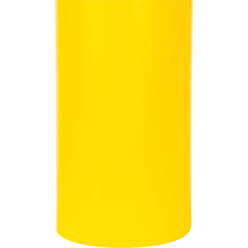Polyethylene Bollard Cover, 6-5/8" Dia. x 52" L, Red/Yellow Equipex