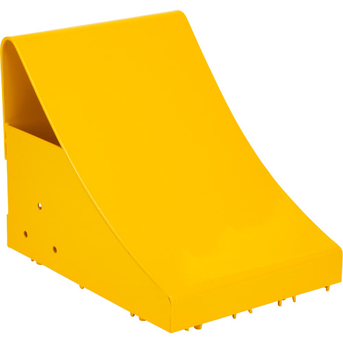 Cales-roue pour la glace, Acier, Jaune, 8-1/16" la x 10-5/8" p x 8-13/16" h Equipex