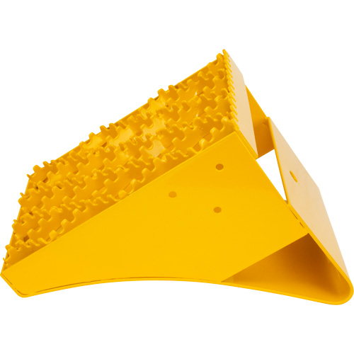 Cales-roue pour la glace, Acier, Jaune, 8-1/16" la x 10-5/8" p x 8-13/16" h Equipex