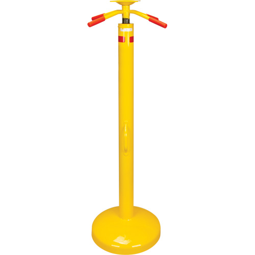 Cric pour remorque &agrave; capacit&eacute; statique de 50 000 lb, Cap. de levage 2,5 tonnes Equipex