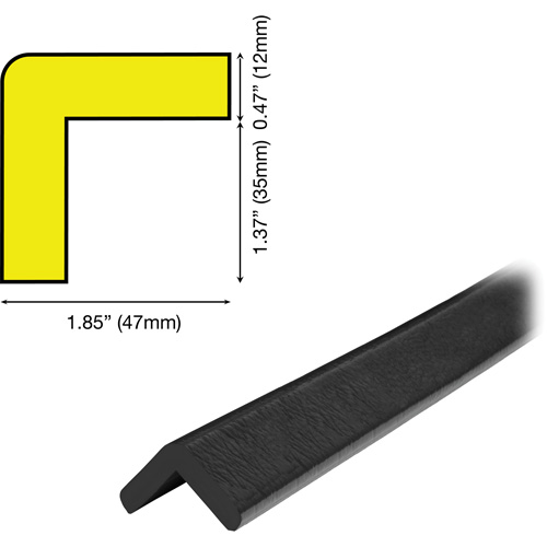H Profile 5M Corner Protection Bumper Guard Equipex