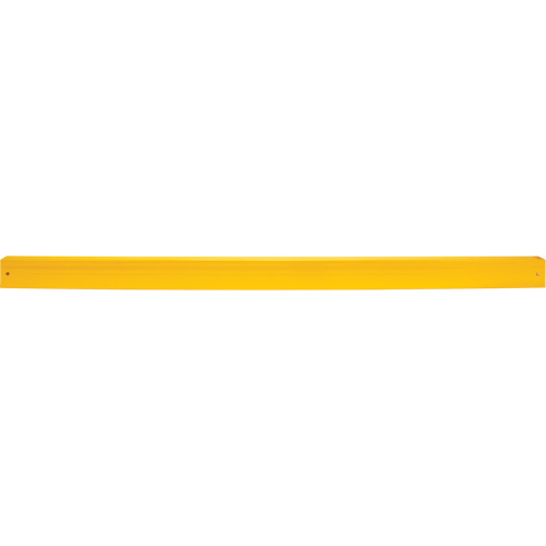 Lift-Out Light-Duty Guard Rail, Steel, 4' L x 4" H, Safety Yellow Equipex