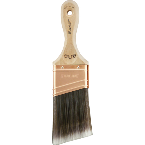 XL Cub Paint Brush, Poly/Nylon, Wood Handle, 2" Width Equipex